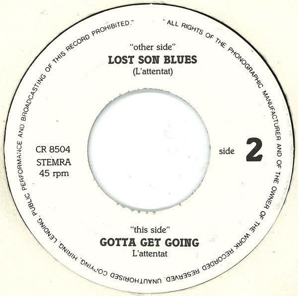 L'Attentat (2) -Lost Son Blues