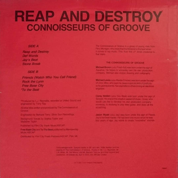 Connoisseurs Of Groove* -Reap And Destroy