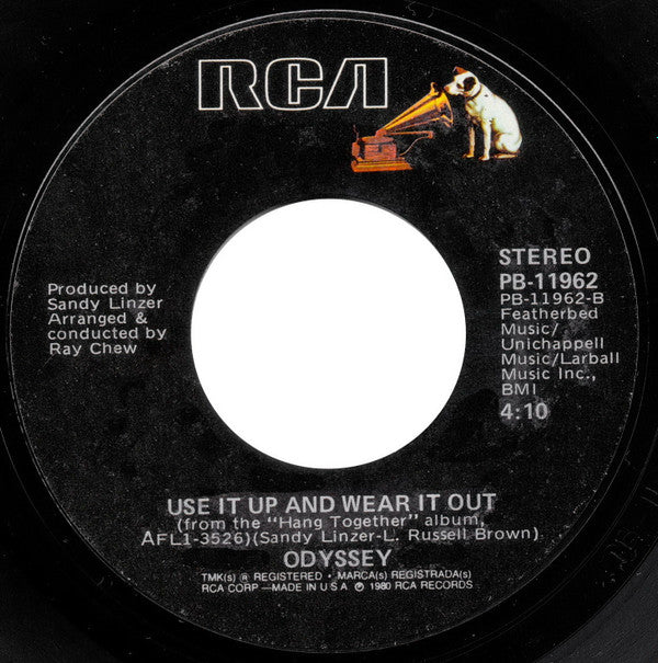 Odyssey (2) - Don't Tell Me, Tell Her / Use It Up And Wear It Out