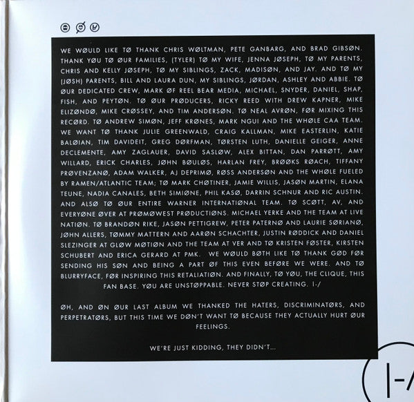 Twenty One Pilots -Blurryface
