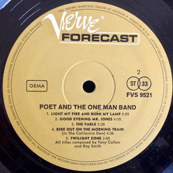 Poet And The One Man Band -Poet And The One Man Band