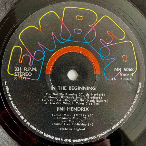 Jimi Hendrix - In The Beginning
