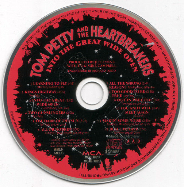 Tom Petty And The Heartbreakers -Into The Great Wide Open