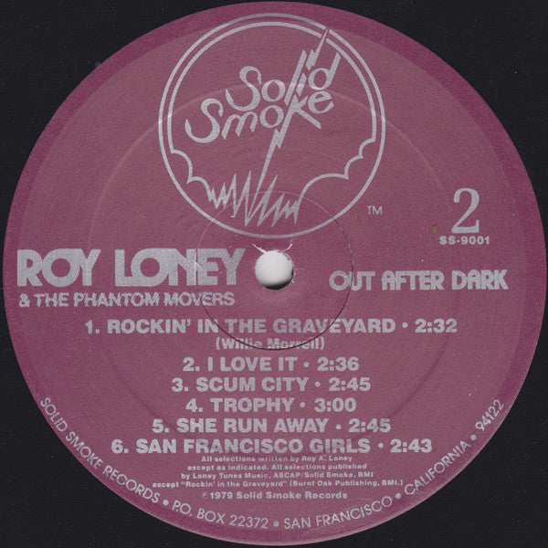 Roy Loney & The Phantom Movers -Out After Dark