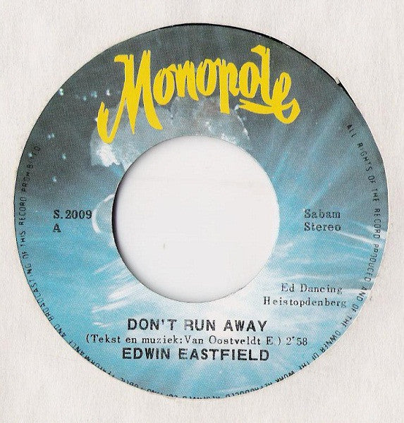 Edwin Eastfield -Don't Run Away