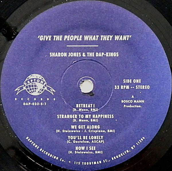 Sharon Jones & The Dap-Kings -Give The People What They Want