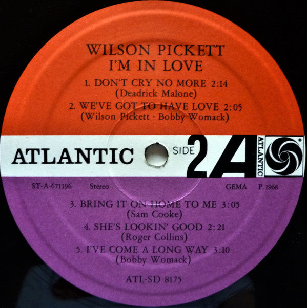Wilson Pickett -I'm In Love