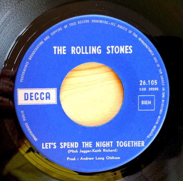 The Rolling Stones -Let's Spend The Night Together / Ruby Tuesday