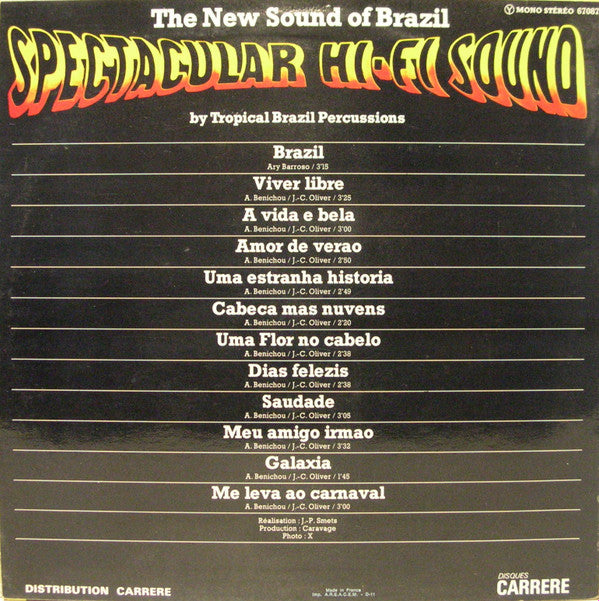 Tropical Brazil Percussions - The New Sound Of Brazil