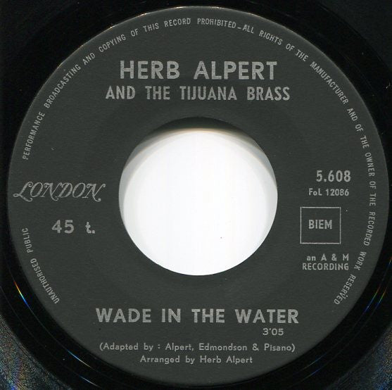Herb Alpert & The Tijuana Brass -Wade In The Water
