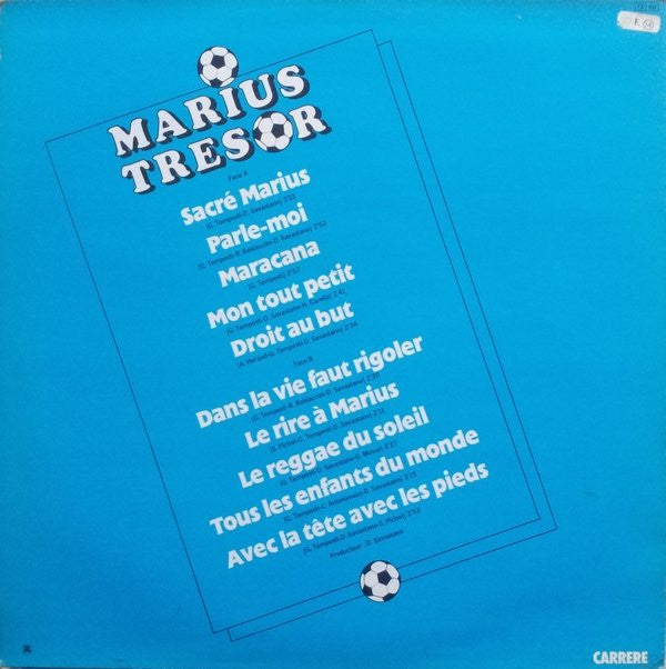 Marius Tresor* -Sacré Marius / Dans La Vie Faut Rigoler