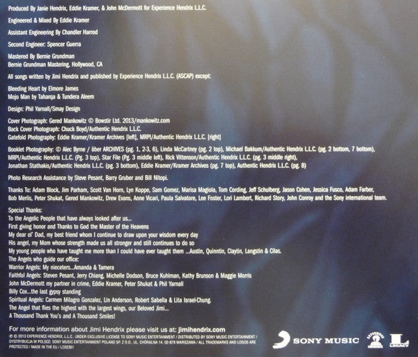 Jimi Hendrix -People, Hell And Angels