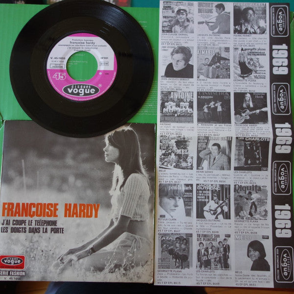 Françoise Hardy -J'ai Coupé Le Téléphone / Les Doigts Dans La Porte