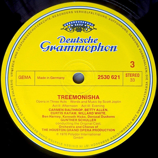 Scott Joplin -Treemonisha (Original Cast Recording)
