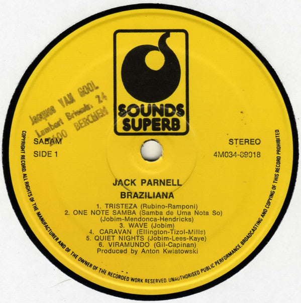 Jack Parnell &amp; His Orchestra - Braziliana