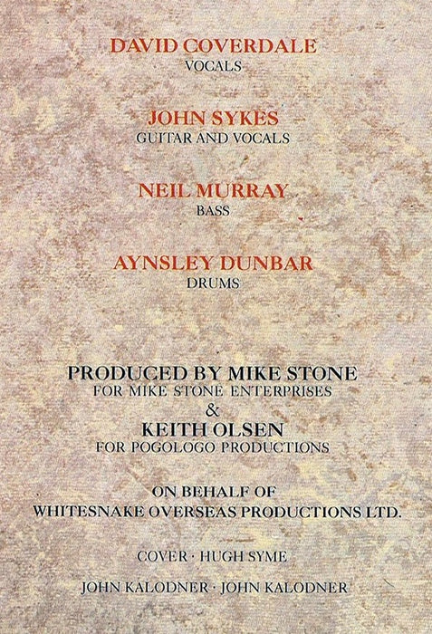 Whitesnake -1987