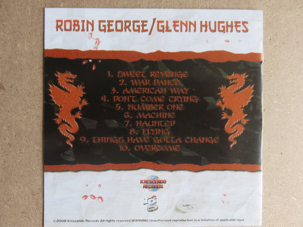 Robin George / Glenn Hughes -Sweet Revenge