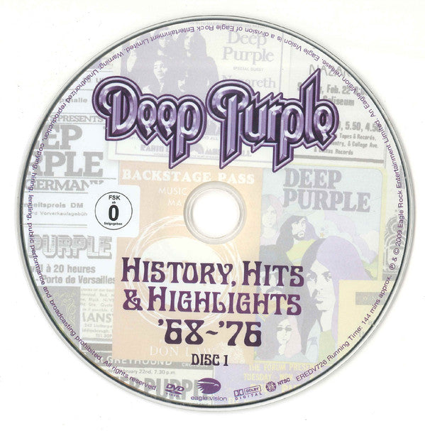 Deep Purple -History, Hits & Highlights '68 - '76