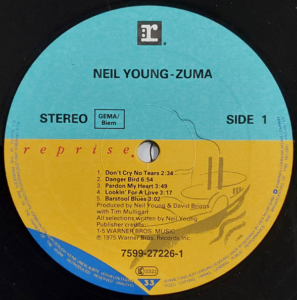Neil Young With  Crazy Horse -Zuma