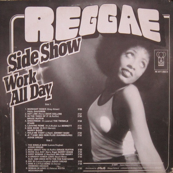 Various -Reggae Side Show Work All Day