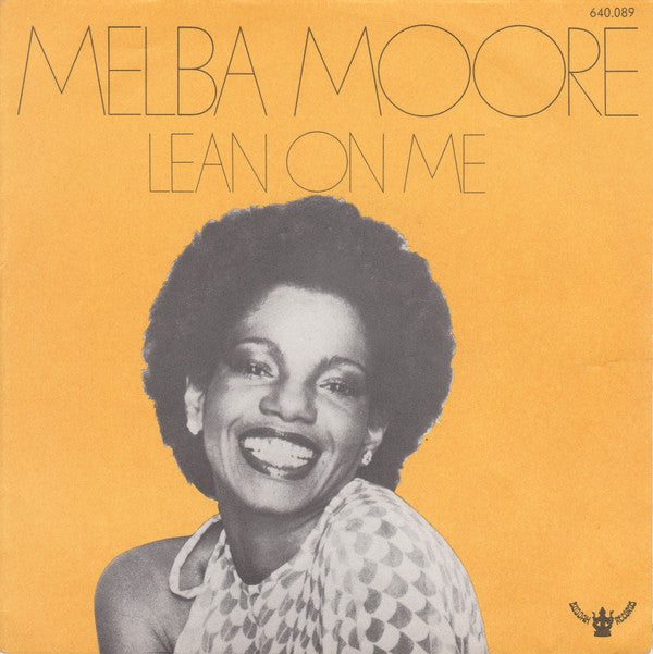 Melba Moore -Lean On Me