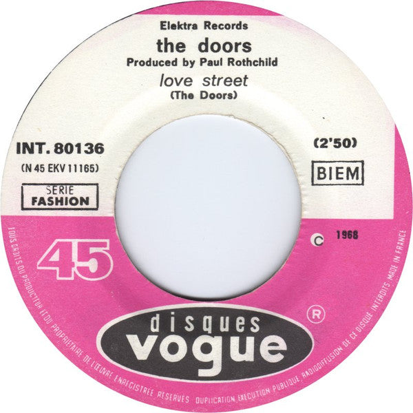 The Doors -Hello, I Love You, Won't You Tell Me Your Name?