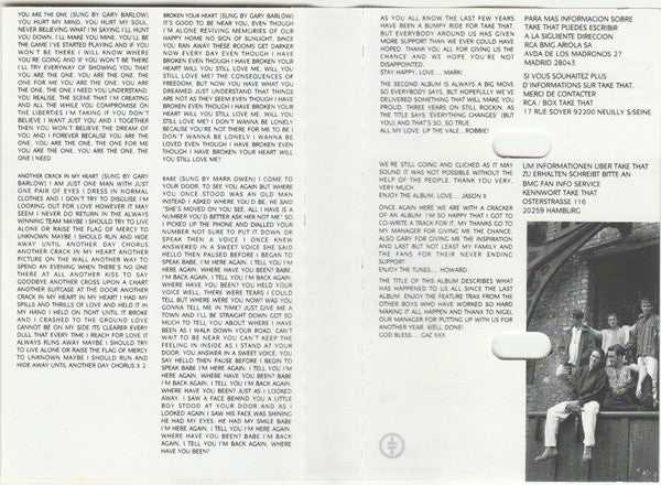 Take That - Everything Changes