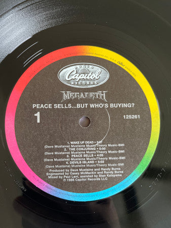 Megadeth -Peace Sells... But Who's Buying?