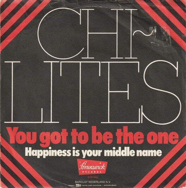 The Chi-Lites -You Got To Be The One