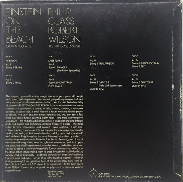 Philip Glass / Robert Wilson (2) - Einstein On The Beach