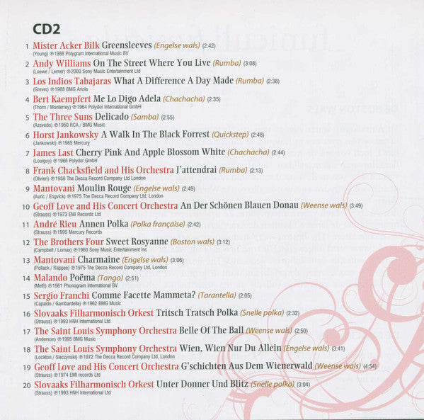 Various - Funiculi Funicula - Romantische Dansfavorieten