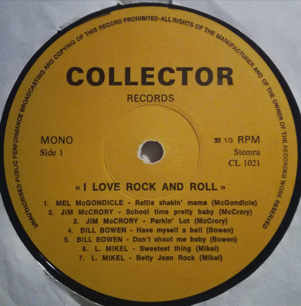 Various - I Love Rock And Roll