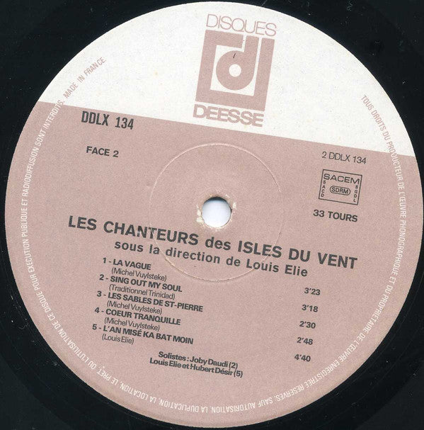 Les Chanteurs Des Isles Du Vent -Honoré