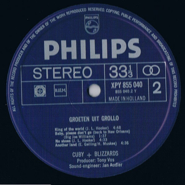 Cuby + Blizzards -Groeten Uit Grollo