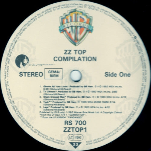 ZZ Top -A Selection From The Collection