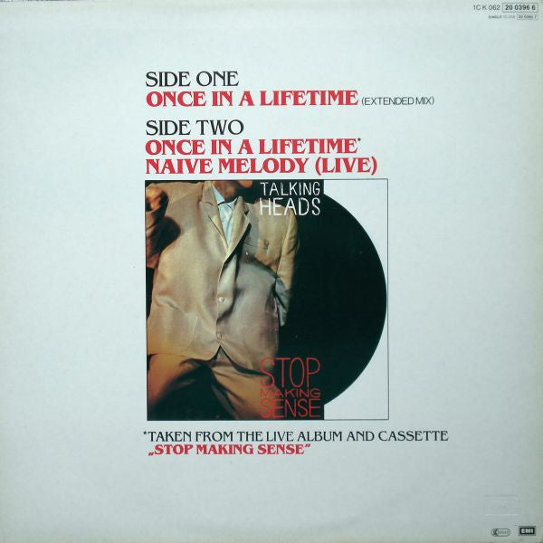 Talking Heads -Once In A Lifetime