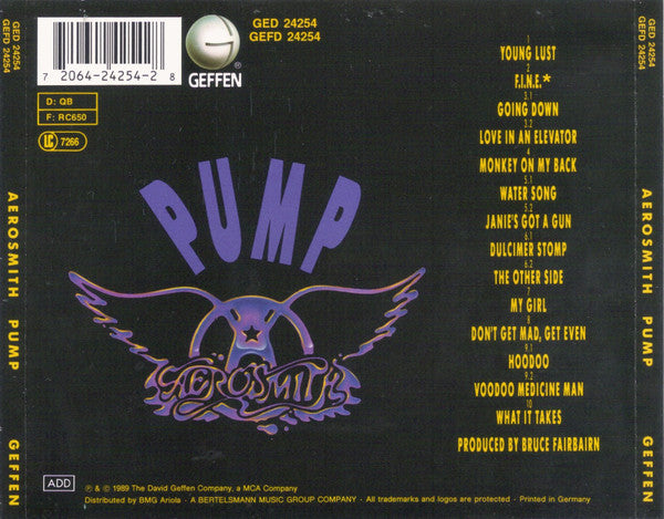 Aerosmith -Pump