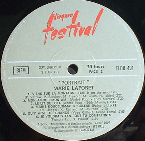 Marie Laforêt -Portrait