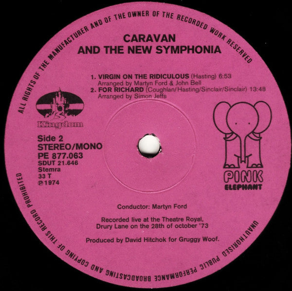 Caravan -Caravan & The New Symphonia