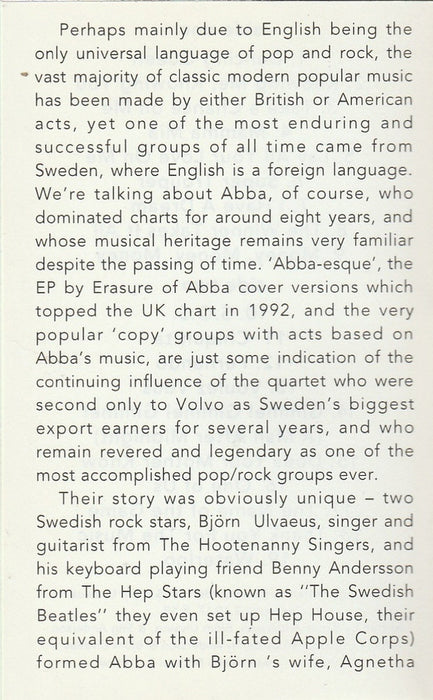ABBA -Gold (Greatest Hits)