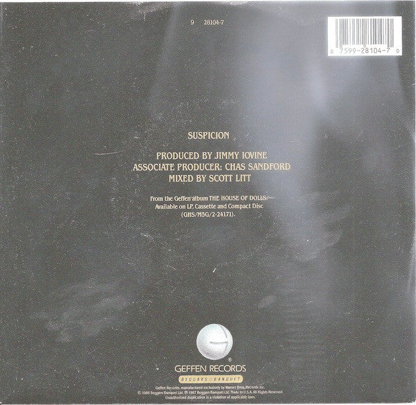 Gene Loves Jezebel -Suspicion