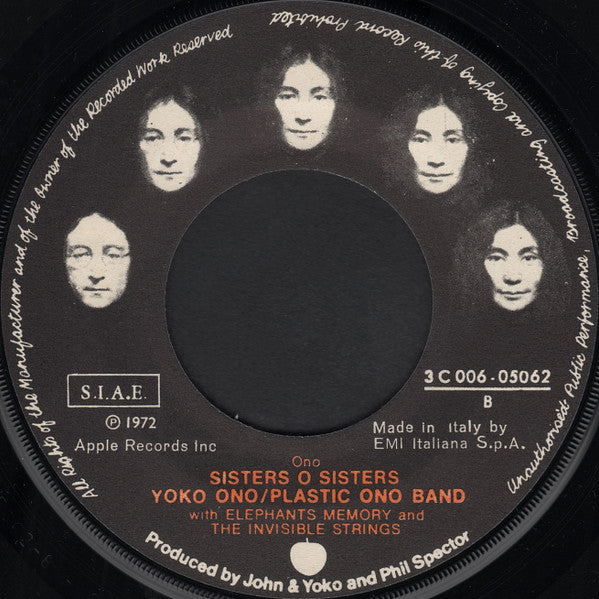 John Lennon / Yoko Ono / Plastic Ono Band* With Elephant's Memory* And Invisible Strings -Woman Is The Nigger Of The World