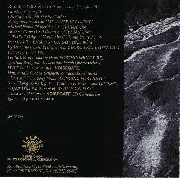 Forthcoming Fire - Ekhnaton