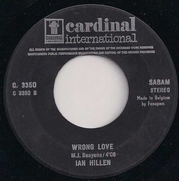 Ian Hillen* -Feelings / Wrong Love