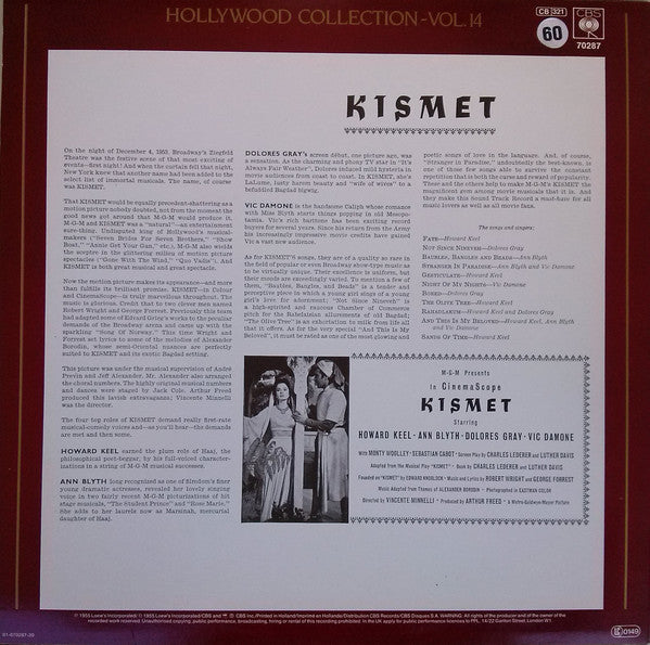 Various - Kismet - The Original Soundtrack Recording