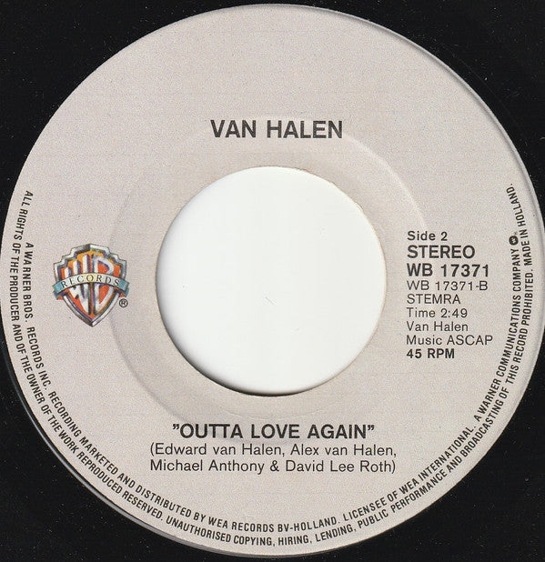 Van Halen -Dance The Night Away