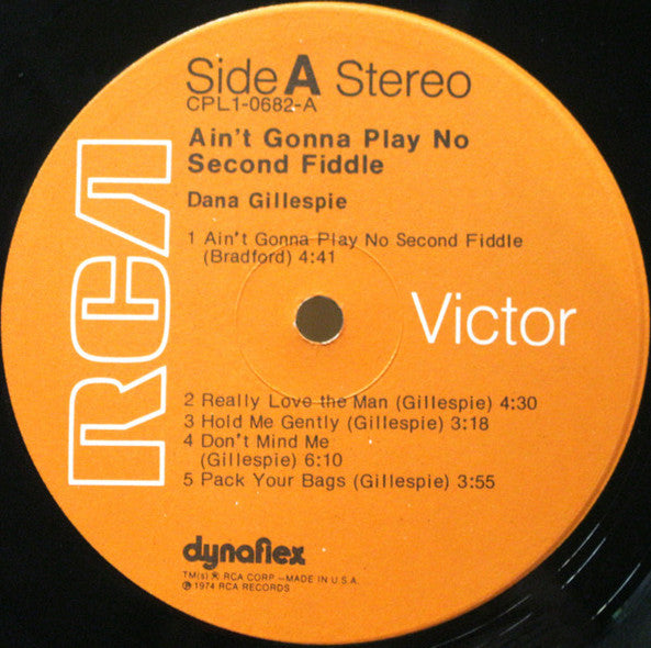 Dana Gillespie -Ain't Gonna Play No Second Fiddle