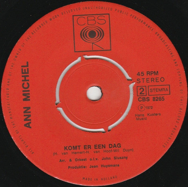 Ann Michel - Wacht Maar Tot Morgen