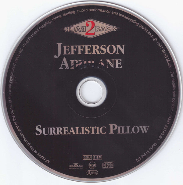Jefferson Airplane -Surrealistic Pillow / Volunteers