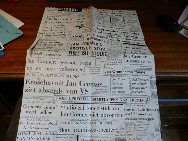 Jan Cremer -De Stukken Van Jan Cremer
